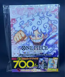ONE PIECE CARD GAME 1st 2nd ANNIVERSARY COMPLETE GUIDE Book Set w/ Promo Cards - Image 3