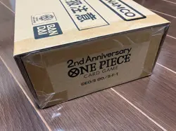 ONE PIECE Card Game 2nd ANNIVERSARY Full SET Collection Limited JAPAN new - Image 1