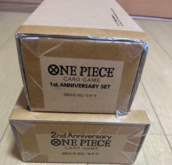 ONE PIECE Card Game Bandai 1st 2nd Anniversary Box Set Collection Japan Version - Image 1