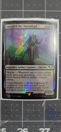 Imotekh the Stormlord Universes Beyond: Warhammer 40000 Foil - Image 1