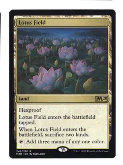 MTG - Lotus Field - Core Set 2020 - Near Mint Rare - M20 #249 Regular English - Image 1
