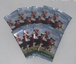 9 Magic the Gathering Bloomburrow Play Booster Packs (9 packs - same as Bundle) - Image 1