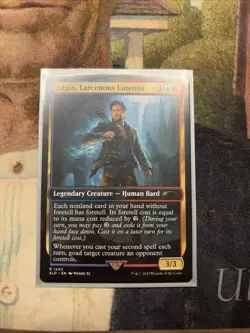 Edgin, Larcenous Lutenist Secret Lair Drop Regular - Image 1