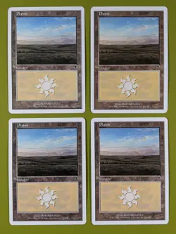 Plains (342) x4 Seventh Edition 7th 4x Magic the Gathering MTG - Image 1