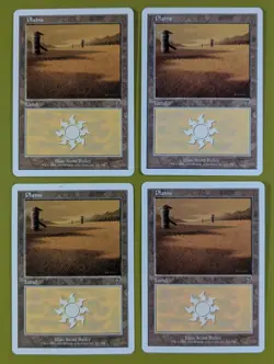 Plains (341) x4 Seventh Edition 7th 4x Magic the Gathering MTG - Image 1