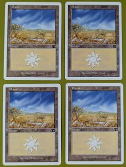 Plains (331) x4 Classic Sixth Edition 6th 4x Magic the Gathering MTG - Image 1