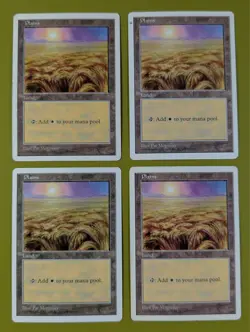 Plains (432) x4 Fifth Edition 5th 4x Magic the Gathering MTG White Border - Image 1
