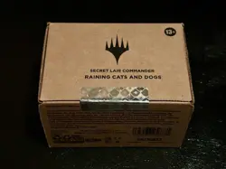 MTG Secret Lair Raining Cats and Dogs Limited Edition Commander Deck New Sealed - Image 1