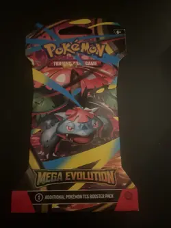 (VERY HEAVY) 33.07g Pokemon TCG Mega Evolution Sleeved Booster Pack (SEALED)✅ - Image 2