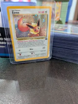 Pokemon Card - Eevee #11 Holo WoTC Black Star Promo - Image 2