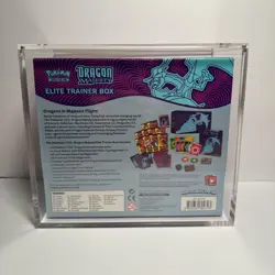 Pokemon TCG Dragon Majesty Elite Trainer Box ETB Sealed with Acrylic Case - Image 4