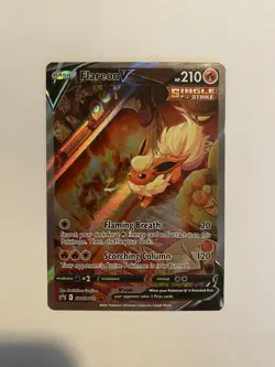 Flareon V - SWSH179 - Black Star Promo - Pokemon Card - NM - Image 1