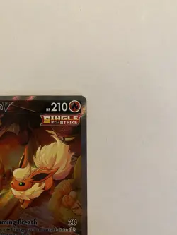Flareon V - SWSH179 - Black Star Promo - Pokemon Card - NM - Image 3