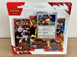 Pokemon Scarlet & Violet Destined Rivals 3 Pack Set (Kangaskhan) - Image 2