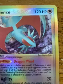 Pokemon Salamence Reverse Holo Ex Dragon 10/97 NM - Image 5