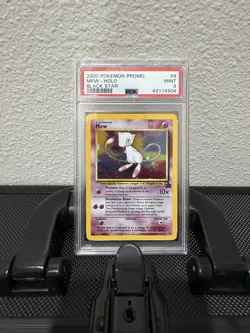 2000 POKEMON PROMO MEW - HOLO BLACK STAR PSA9 - Image 1