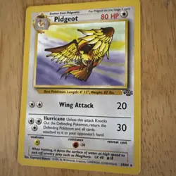 Pokemon Vintage Non-holo Rare Pidgeot Jungle 24/64 WotC 1999 Wizards TCG LP - Image 4