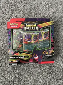 Pokemon TCG Mega Battle Deck Mega Gengar EX Sealed Box Rare Discontinued - Image 1