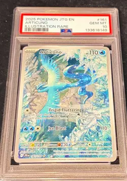 PSA 10 Articuno 161/159 Illustration Rare Journey Together JTG Pokemon - Image 5