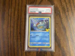 Pokemon TCG 2021 Mcdonalds Celebrations 25th Squirtle Holo PSA 10 #17 - Image 1
