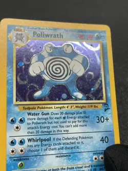 Pokemon TCG Poliwrath 15/130 Holo Rare 2000 WotC Base Set 2 - MP - Image 3
