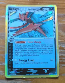 Deoxys Pokemon TCG(Delta Species - Attack Forme) 3/110 Holon Phantoms Holo Rare - Image 2
