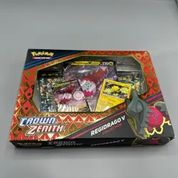 Pokemon Crown Zenith Regidrago V Collection Box - New, Sealed 820650851834 - Image 1