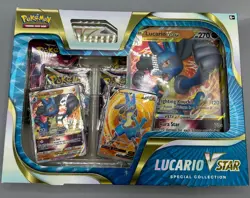 Pokemon TCG Lucario VSTAR Special Collection Box Sealed - Image 3