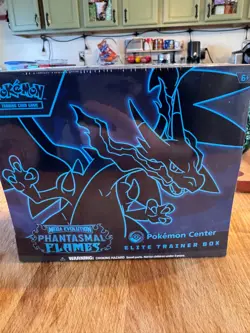 Pokemon Center ETB Phantasmal Flames Elite Trainer Box Pokemon TCG NEW SEALED - Image 1