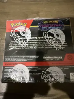 Pokemon Mega Evolution Phantasmal Flames Booster Box New Sealed - Image 2