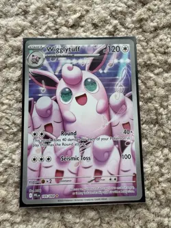 Wigglytuff 105/094 Pokemon TCG Phantasmal Flames Illustration Rare English - Image 1