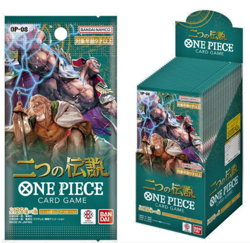 【Sealed】 ONE PIECE TCG Two Legends Booster Box Japanese OP-08 - Image 1