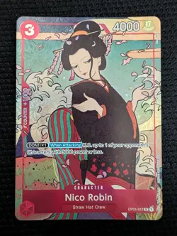 Nico Robin OP01-017 1st Anniversary English One Piece Promo - Image 1