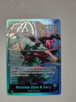 Roronoa Zoro & Sanji - ST12-001 - Leader - English - Near Mint - One Piece CCG - Image 1