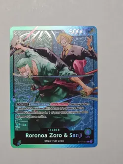 Roronoa Zoro & Sanji - ST12-001 - Leader - English - Near Mint - One Piece CCG - Image 2