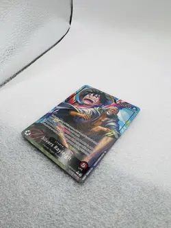 Bandai One Piece CCG Silvers Rayleigh OP12-001 Legacy Alt Art Leader Foil - Image 5