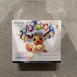 ✅Pokemon Center Prismatic Evolutions Elite Trainer Box PC ETB Factory SEALED - Image 1