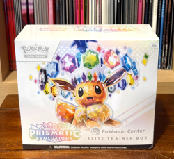 Pokemon Prismatic Evolutions Pokemon Center Elite Trainer Box PC ETB New Sealed! - Image 1