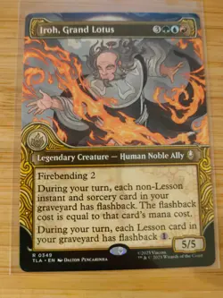 MTG Iroh, Grand Lotus (Showcase) 0349 Avatar: The Last Airbender M/NM - Image 1