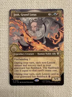 Iroh, Grand Lotus (Showcase) R0349 Avatar: The Last Airbender MTG NM - Image 1