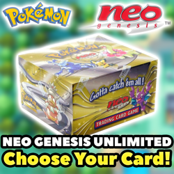 Pokemon NEO GENESIS UNLIMITED Choose Your Card! 2000 VINTAGE WOTC NM/LP ENGLISH - Image 1