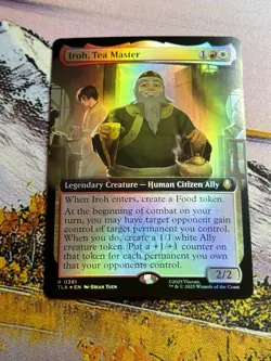 Iroh, Tea Master - Extended Art Foil TLA NM MTG Avatar - Image 1