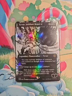 Tyvar, Jubilant Brawler 476 Manga Compleat Foil (Phyrexia: ONE) MTG Magic WOTC - Image 1