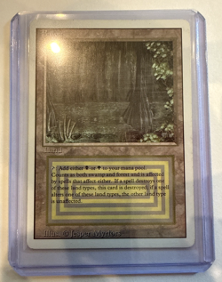 Bayou Magic The Gathering MTG Revised Edition Regular - Image 1