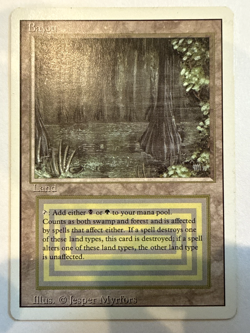 Bayou Magic The Gathering MTG Revised Edition Regular - Image 2