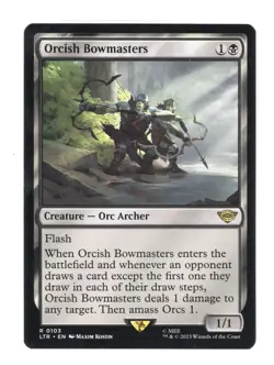 Magic The Gathering Orcish Bowmasters LOTR: Tales Of Middle-earth Non-foil - Image 1