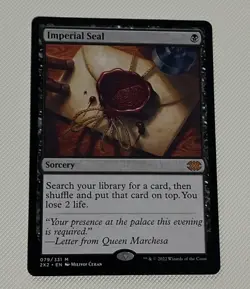 Imperial Seal NM Regular Unplayed Double Masters 2022 MTG Non-foil - Image 1