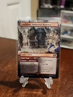 MTG Lindblum, Industrial Regency - Borderless - Final Fantasy NM - Image 1