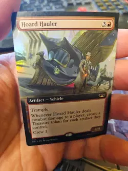 MTG - Streets of New Capenna - Hoard Hauler (Extended Art) - NM - Foil - Image 1