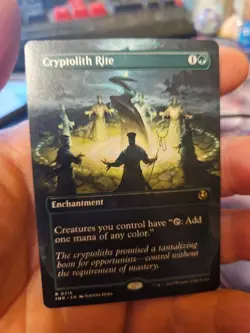 MTG - Innistrad Remastered - Cryptolith Rite (Borderless) - NM - NF - Image 1